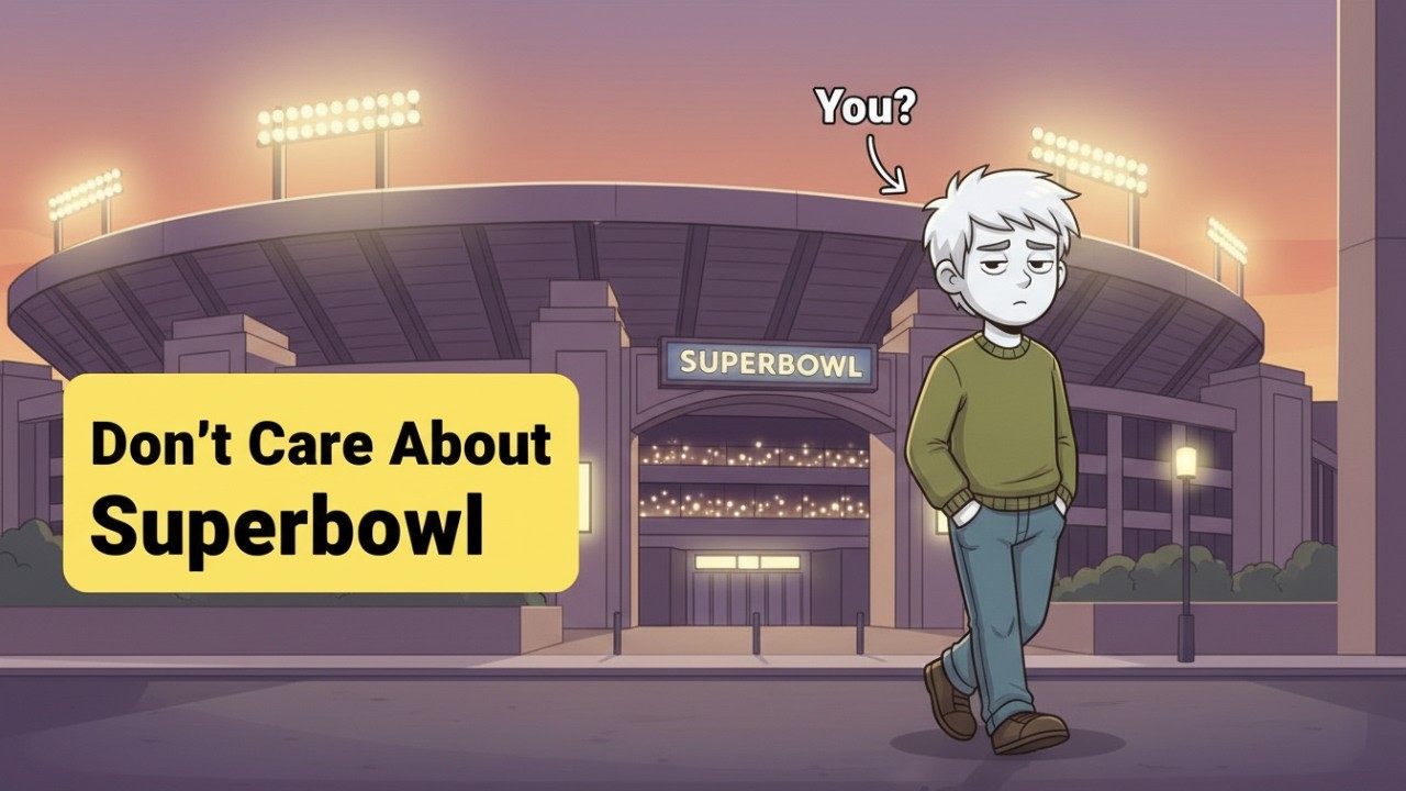 Psychology of People Who Don't Care About The Superbowl