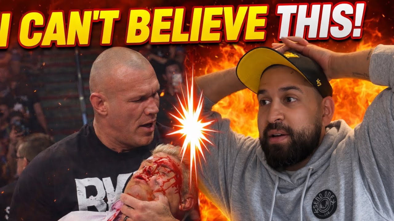 RANDY ORTON TURNS HEEL ATTACKING CODY RHODES REACTION