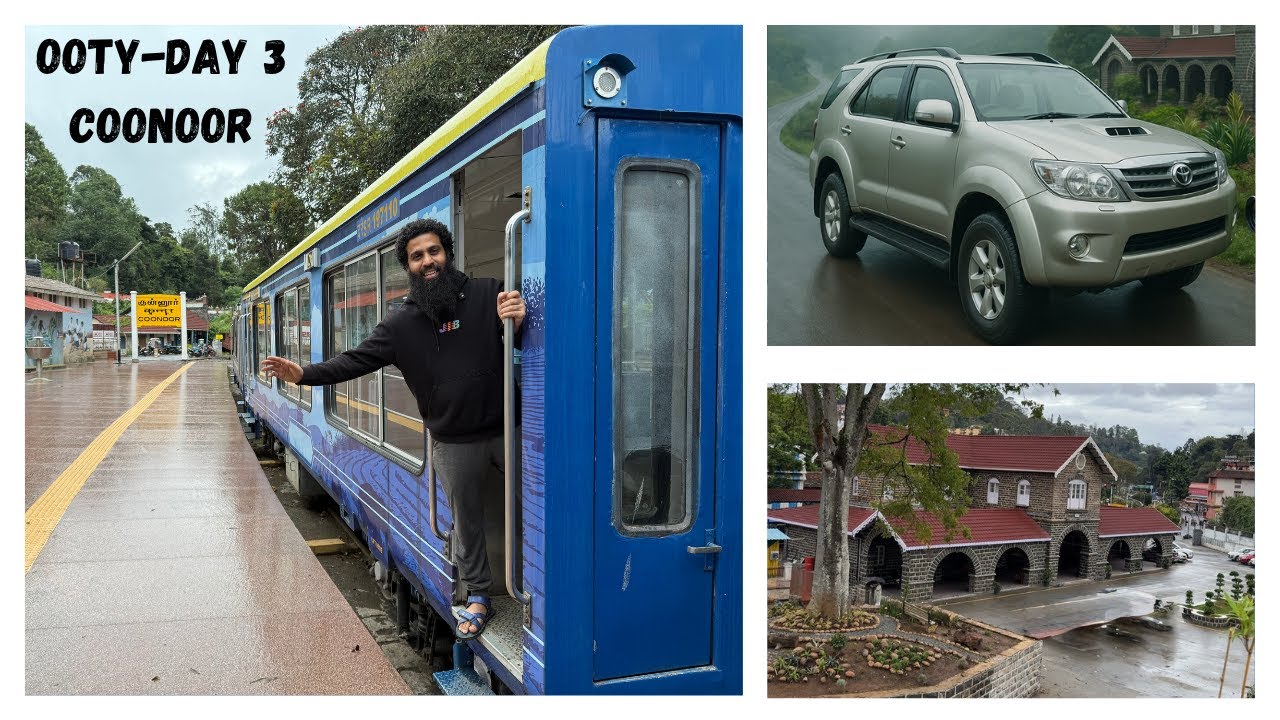Day 3 in Ooty | Coonoor trip, World Heritage Station aur Tea farms ka nazara | Day 5 Vlog