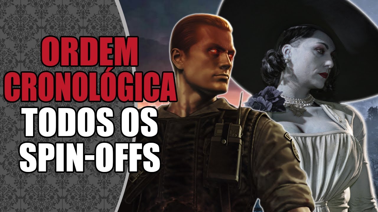 Entenda a ORDEM CRONOLÓGICA de TODOS OS SPIN-OFF de RESIDENT EVIL! (Jogos, Animações, Mangás etc!)