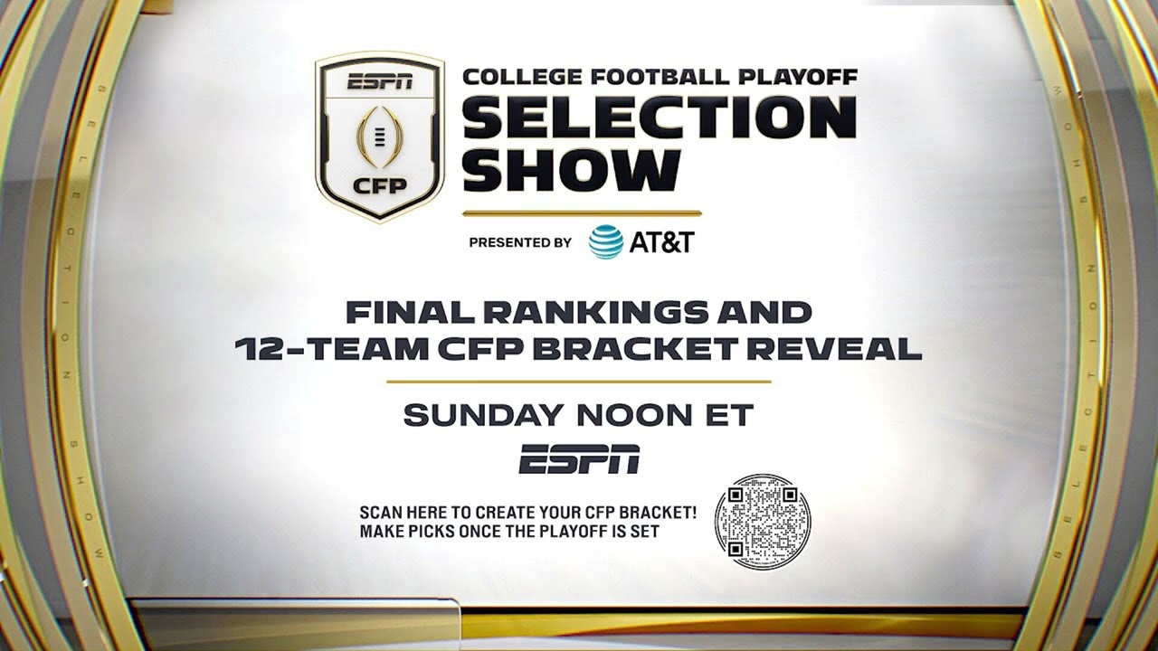 2025 ESPN College Football Playoff Rankings Show | Background Music