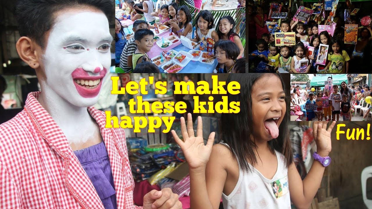 We Went to the Slums of Manila Philippines and Made these Kids Happy. Humanity and World's Society