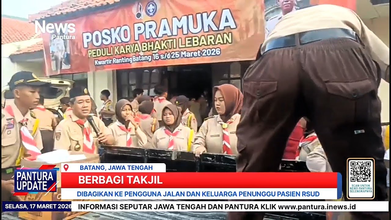Kwaran Batang bagi takjil untuk pengguna jalan dan keluarga pasien di rumah sakit 