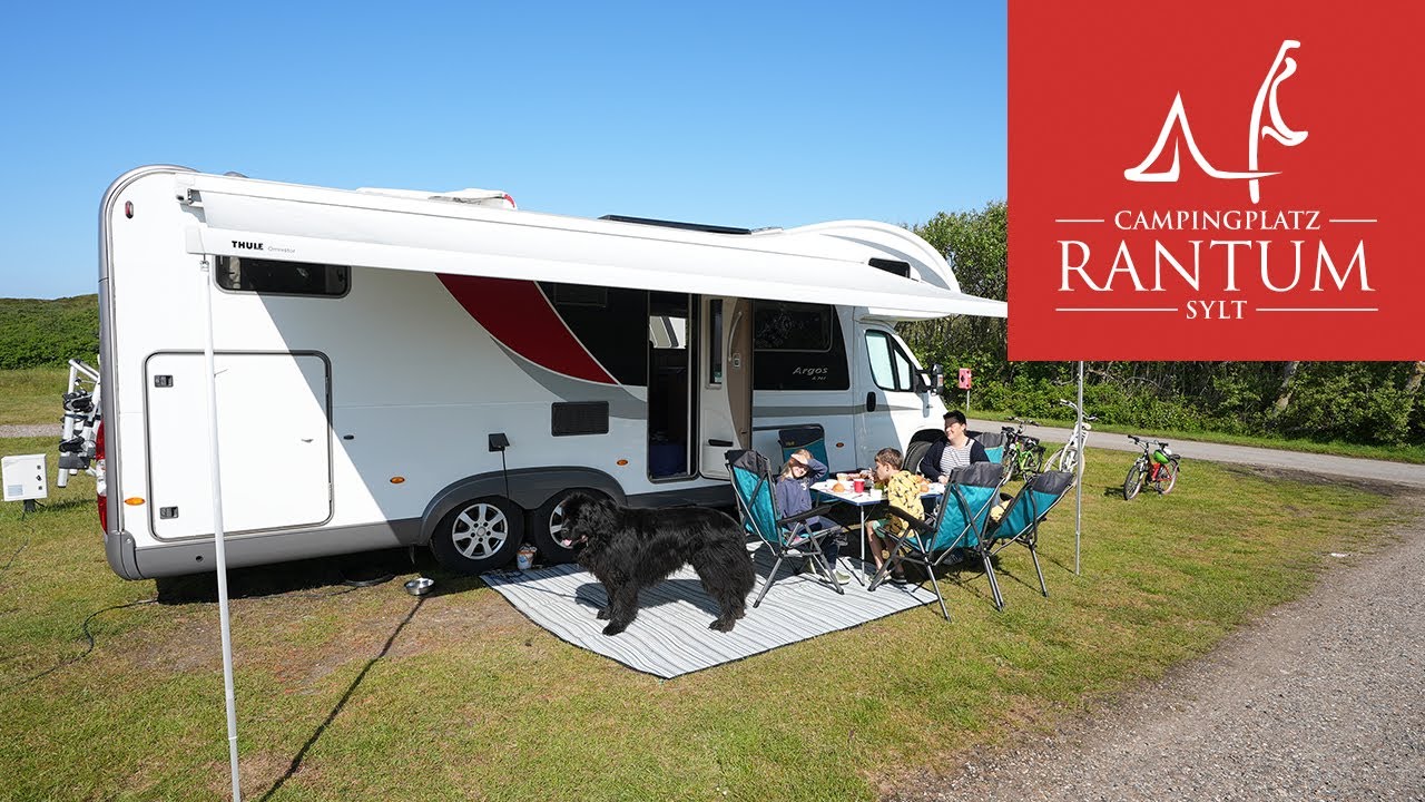 Camping mit dem Wohnmobil auf Sylt - Campingplatz Rantum
