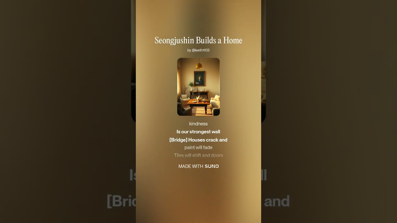 Seongjushin Builds a Home