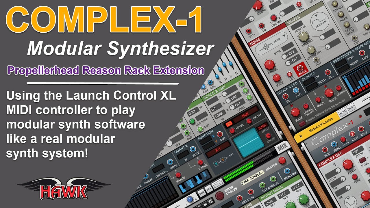 Модульное программное обеспечение для синтеза — Complex-1 Reason Rack Extension