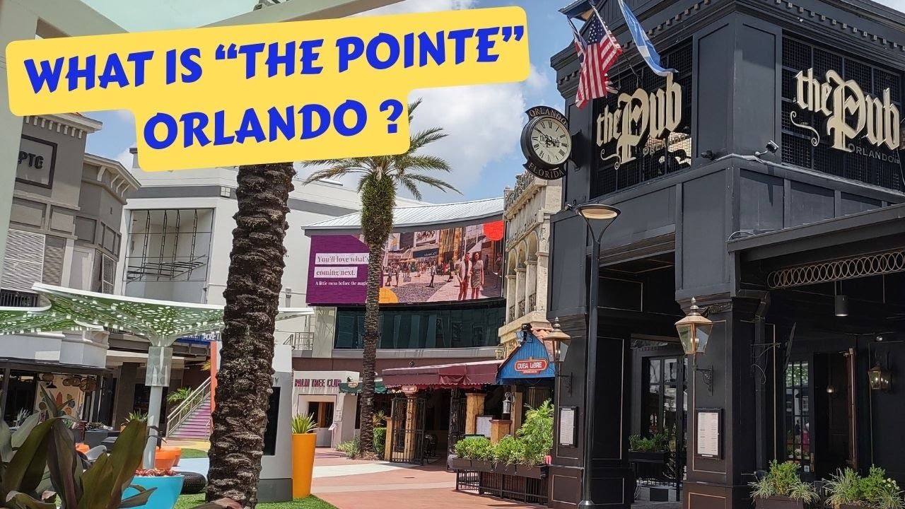 The POINTE ORLANDO Entertainment Complex-Orlando Florida Nightlife 2025