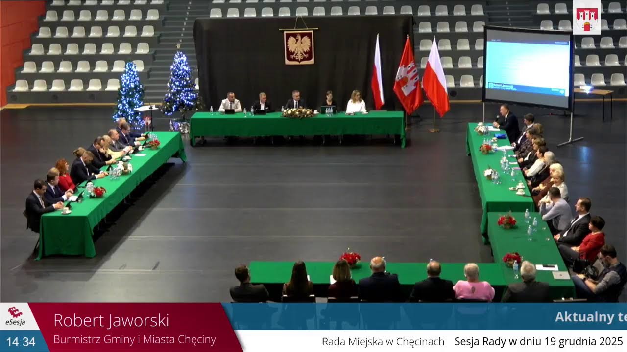 XXX Sesja Rady Miejskiej w Chęcinach.