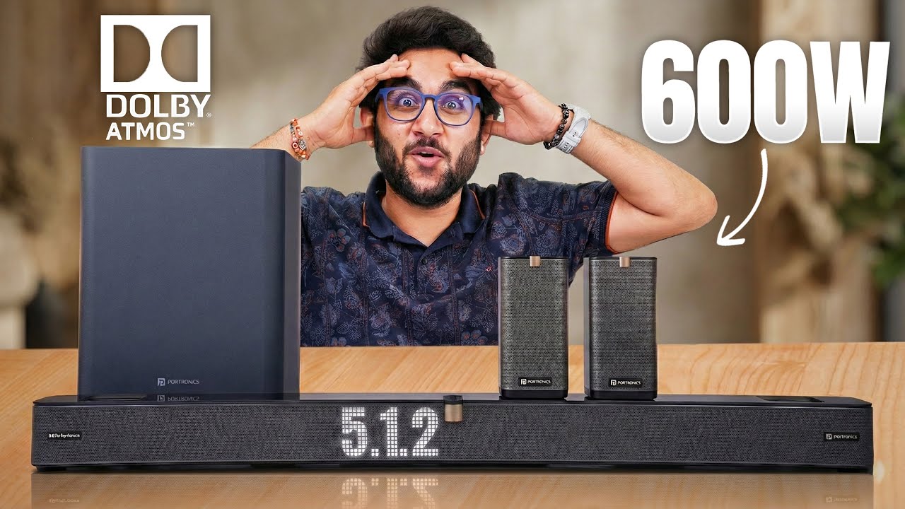 600W Power + 5.1.2 Dolby Atmos… Is This Soundbar Actually a Home Theatre?