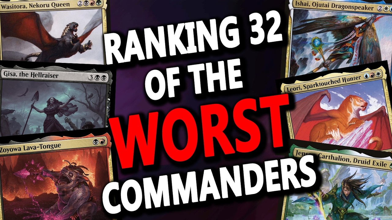 Ranking 32 of the Least Popular Commander Decks