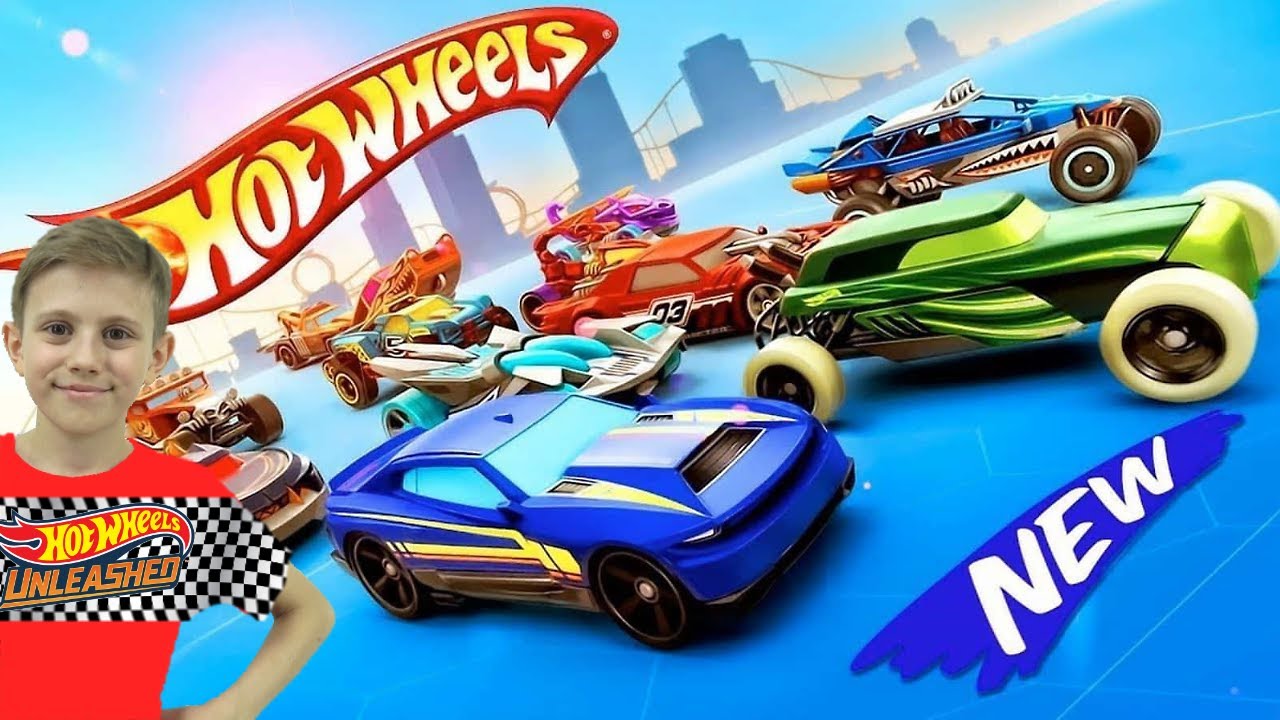 Hot Wheels UNLEASHED лучшие серии подряд - Даник и папа играют в Хот Вилс Анлишед