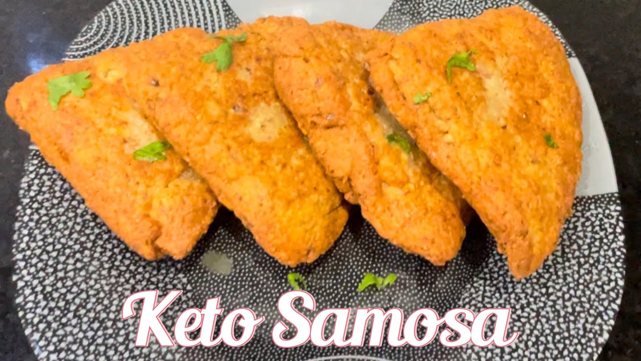 How to make Keto Samosa | Gluten Free Chicken Samosa | Low Carb Samosa Recipe