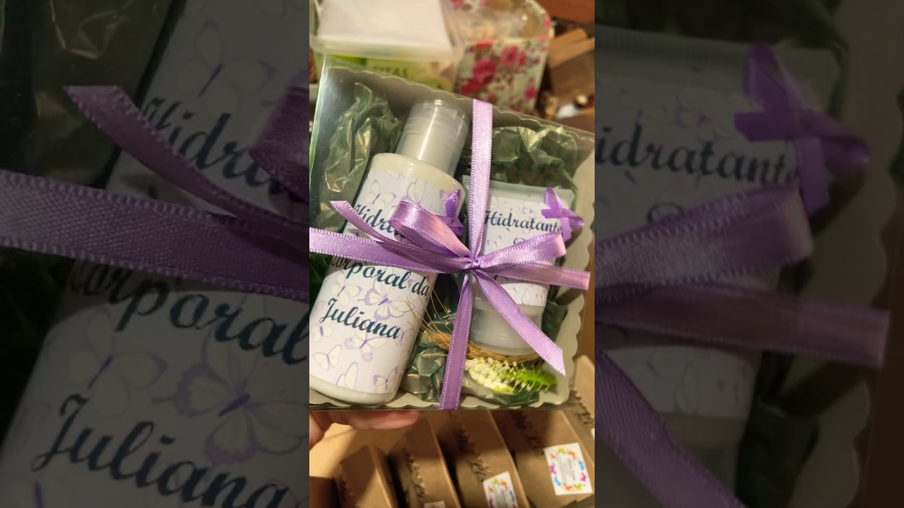 Como Embalar para presentear seus produtos artesanais #hidratante #diy #artesanato