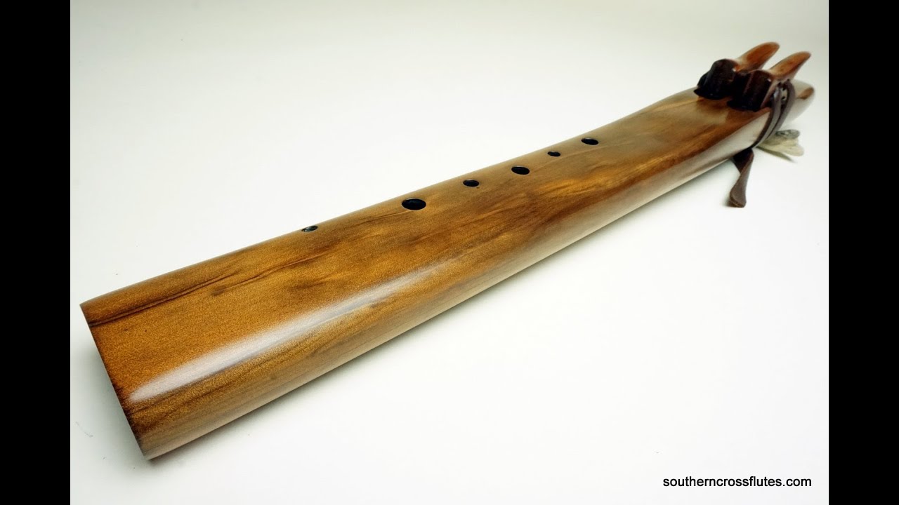 F# Hijaz Drone Flute -  Made from Ancient Kauri -  by Southern Cross Flutes