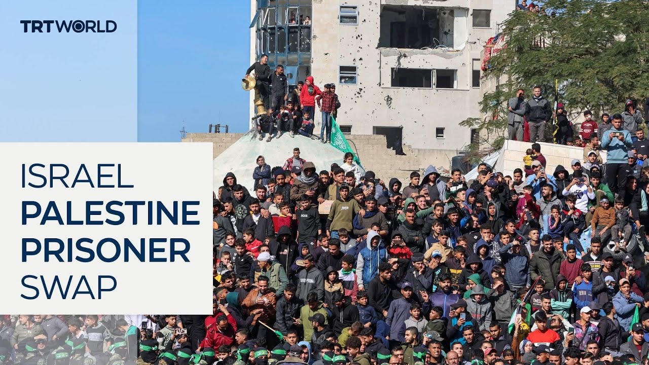 Palestinians rejoice as released prisoners return to Ramallah