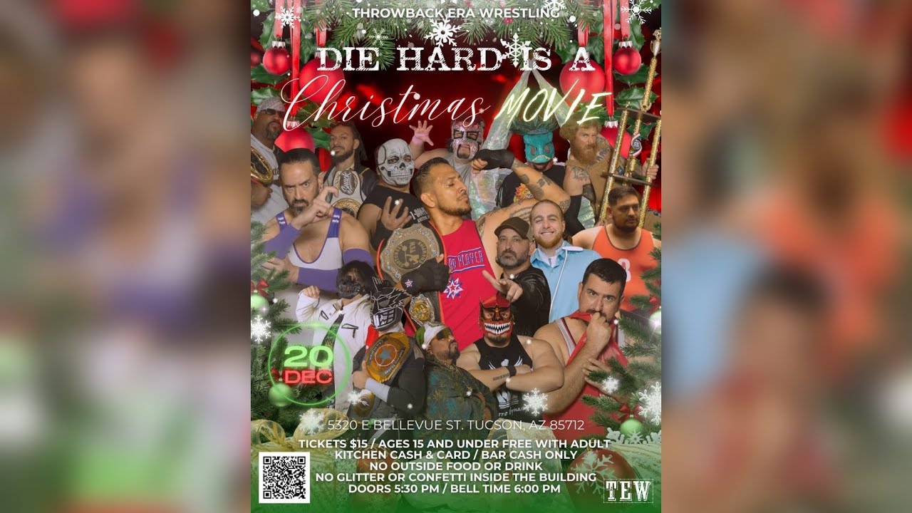 Throwback Era Wrestling 12/20/25 - Maxo FM Vs Bryan Blade Vs Earnest Olsson (Triple Threat Match)￼￼