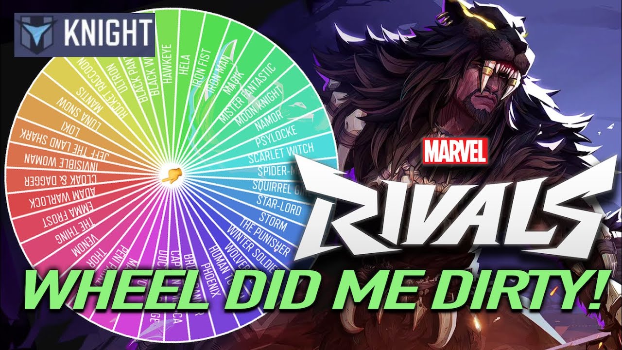 I Let a Wheel Pick my Next Lord in Marvel Rivals... it Did Not Go Well | Black Panther LORD Run ep.1