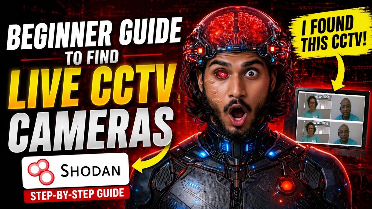 Beginners Guide to Find LIVE CCTV Cameras on Shodan.io