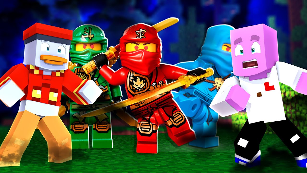 Böse NINJAGOS.EXE verfolgen UNS in Minecraft! 👤