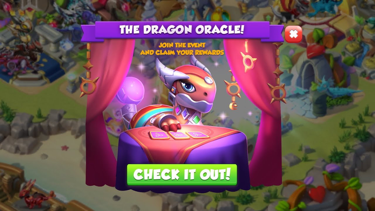 dragon Mania Legends=THE DRAGON ORACLE