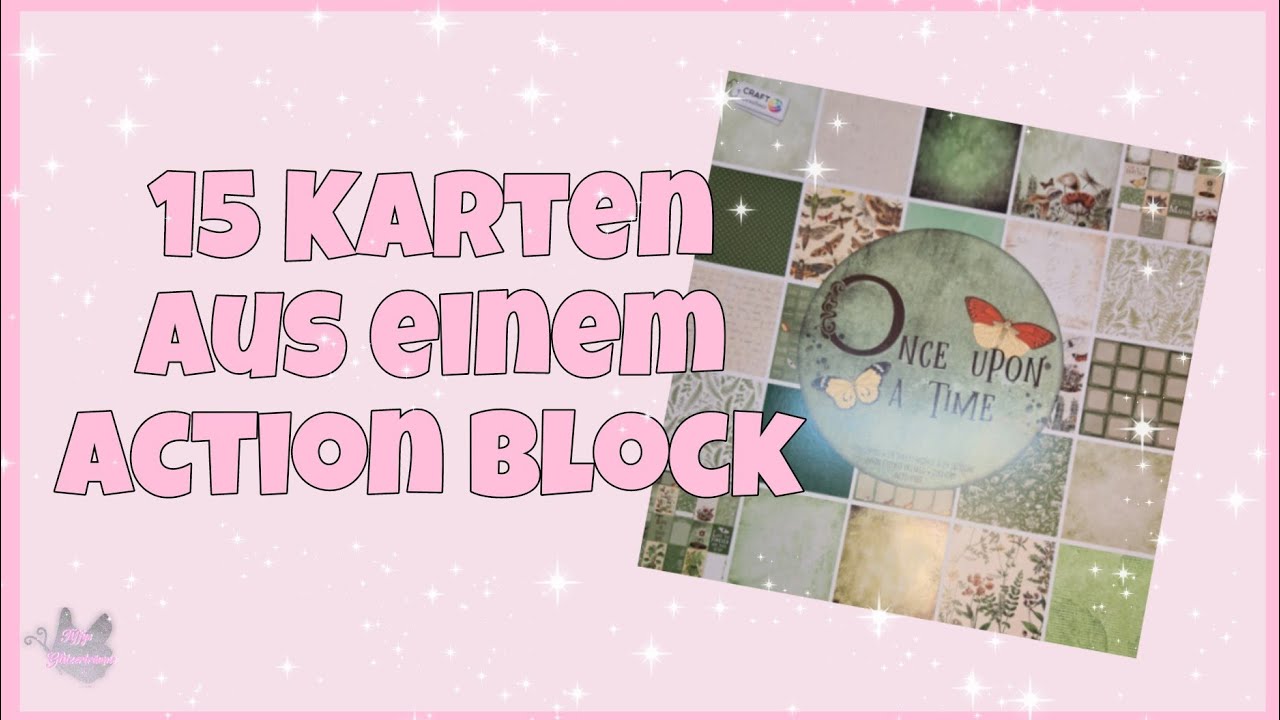 💕 15 Karten aus einem Action Block 💕 Once upon a Time