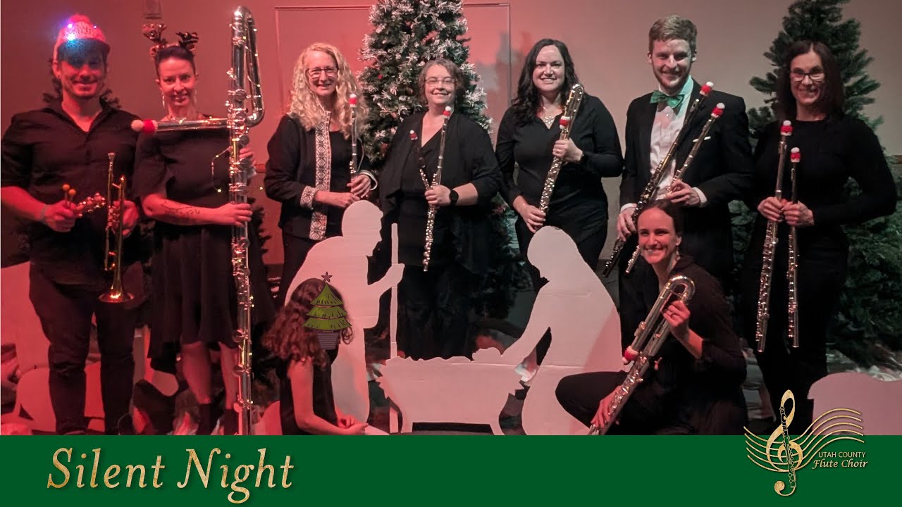 SILENT NIGHT | Utah County Flute Choir in Bluffdale