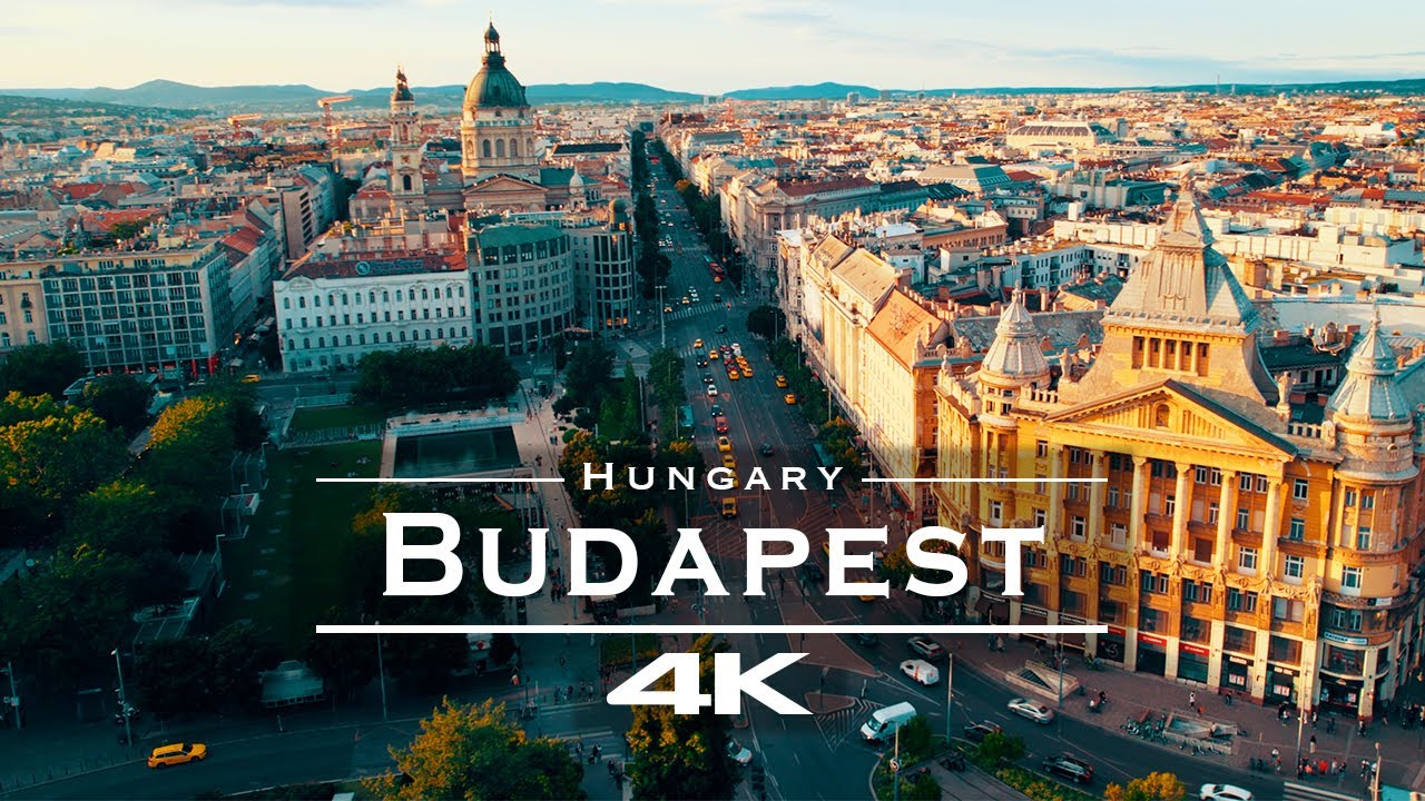 Budapest in 4K 🇭🇺 : Aerial Drone Tour of Hungary's Capital