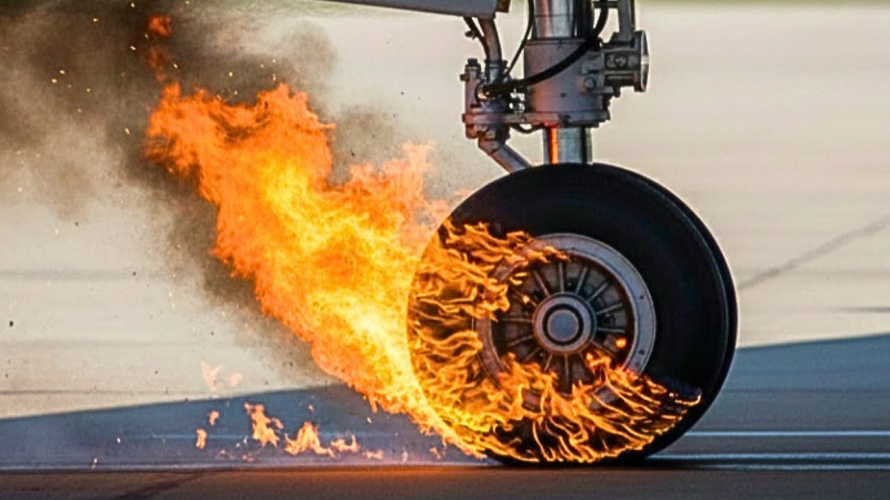 How Can Such Tiny Tires Land a 1,268,000-Pound Airplane