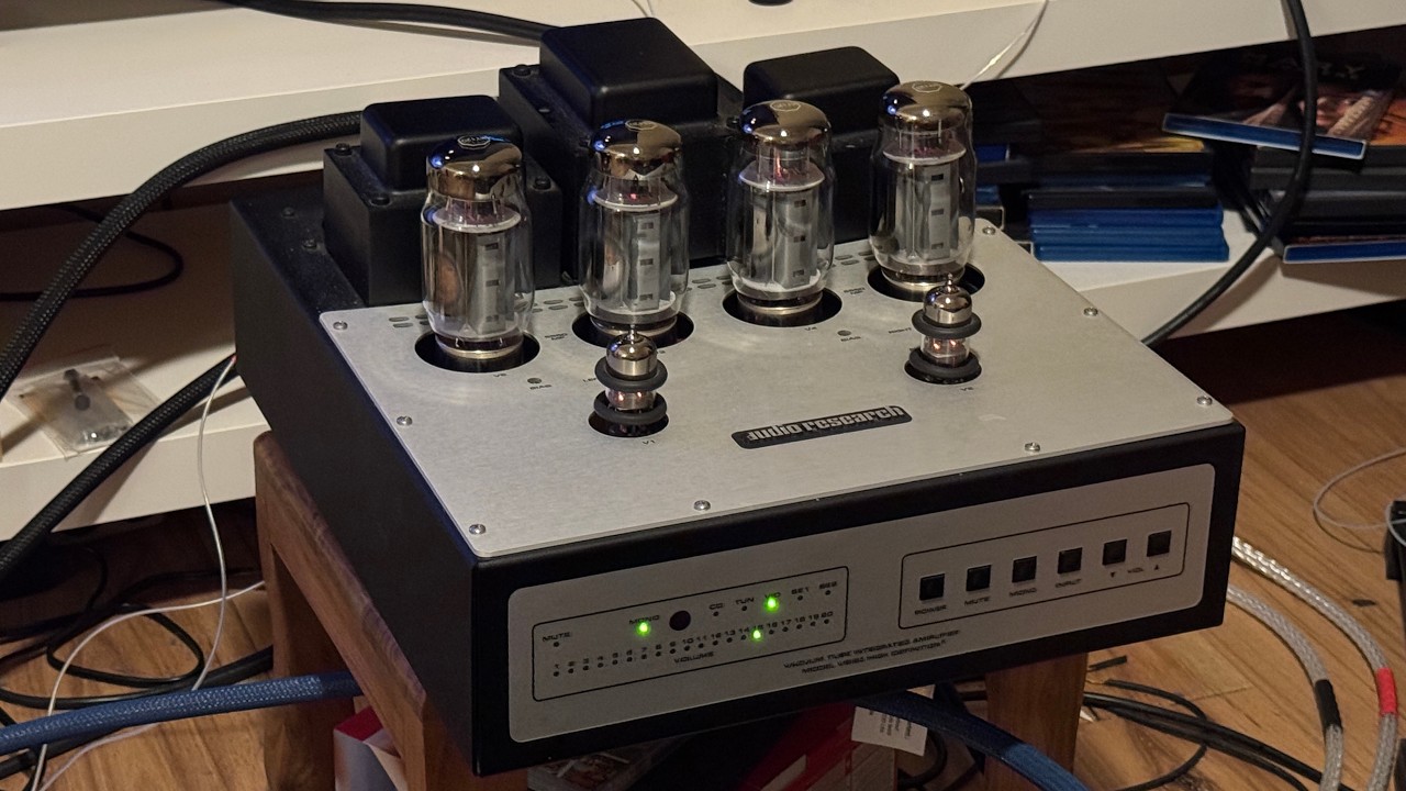 (3) Audio Research VSi60, Krell MD-1, Volumio Preciso dac, Magnepan LRS+