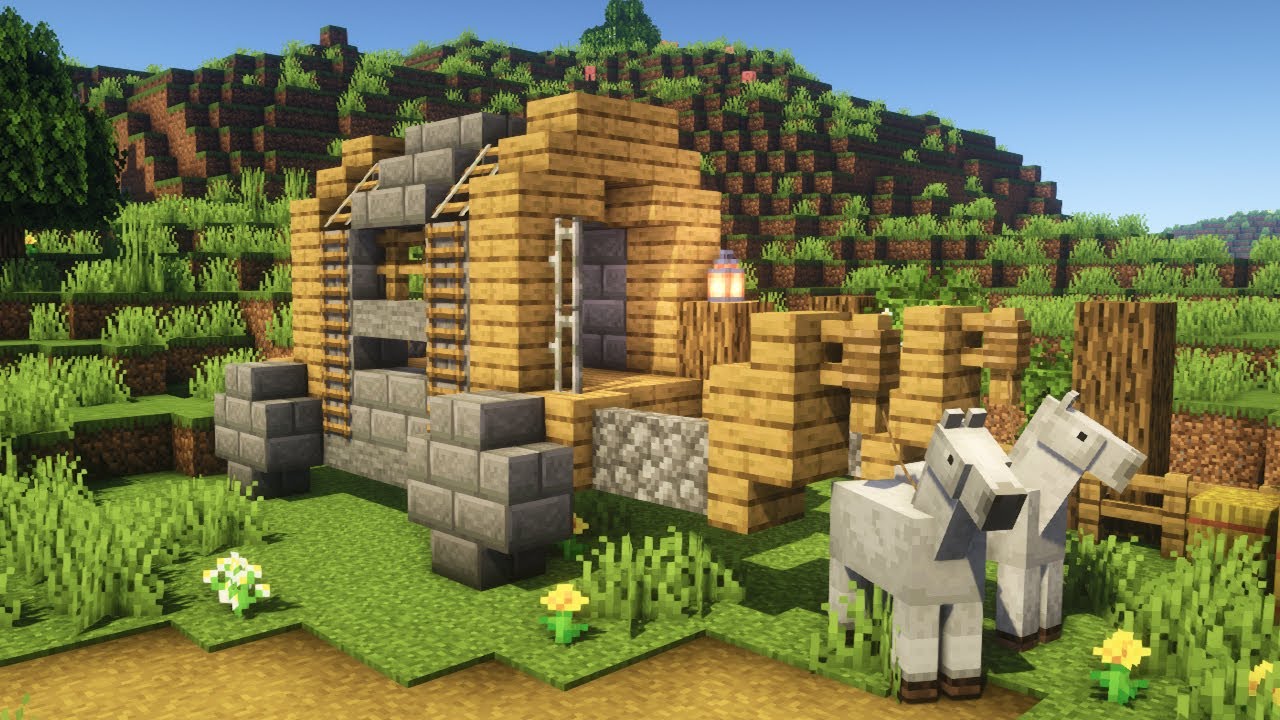 Minecraft Tutorial - CARRO&Ccedil;A MEDIEVAL / MEDIEVAL WAGON