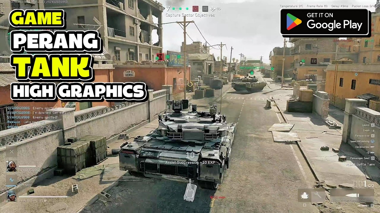 10 Game Perang TANK Android Terbaik 2025 (Offline dan Online)