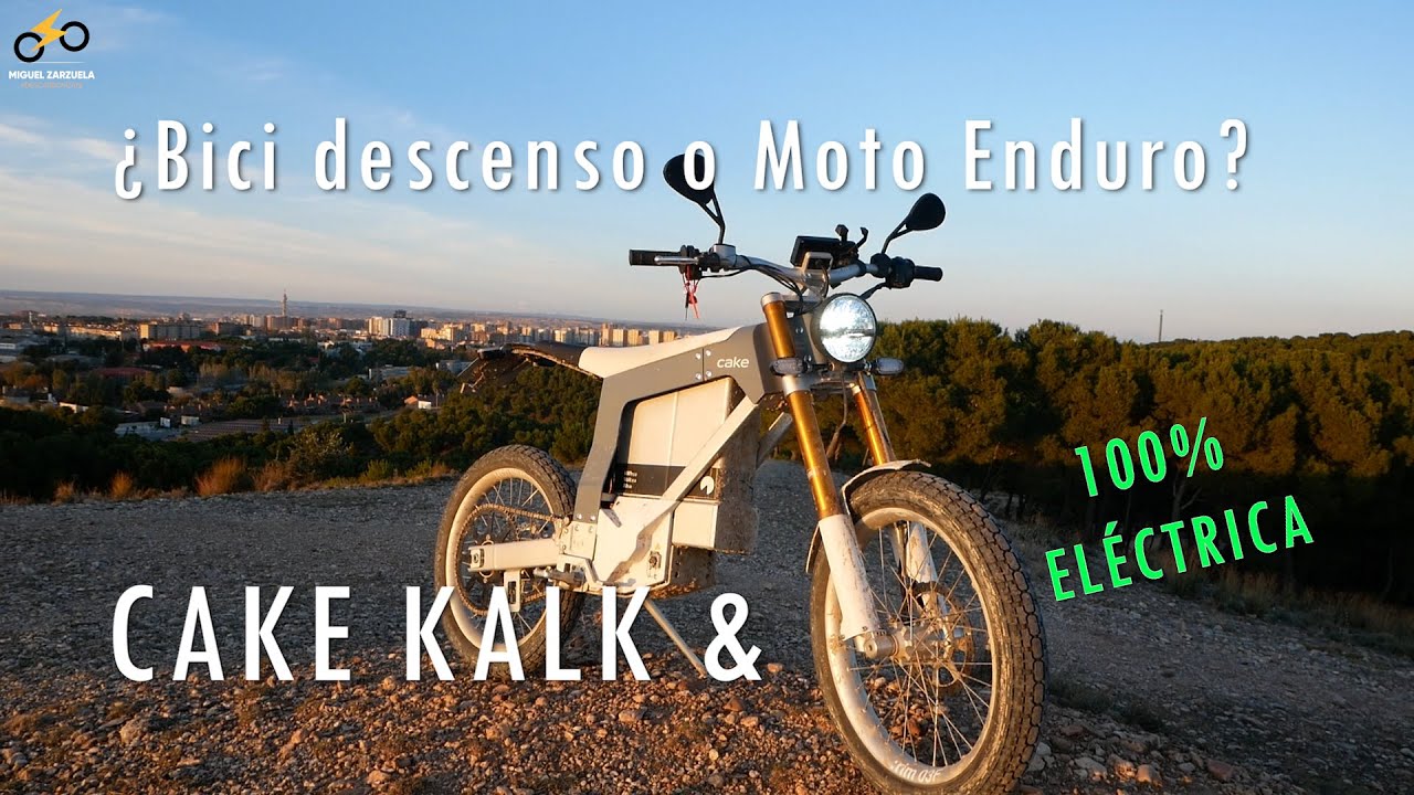 Cake Kalk& - ¿Moto eléctrica de enduro o bici de descenso? Review en español