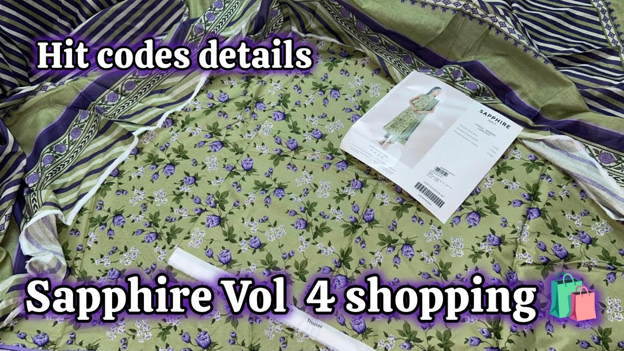 Sapphire volume 4 shopping haul || glamour it