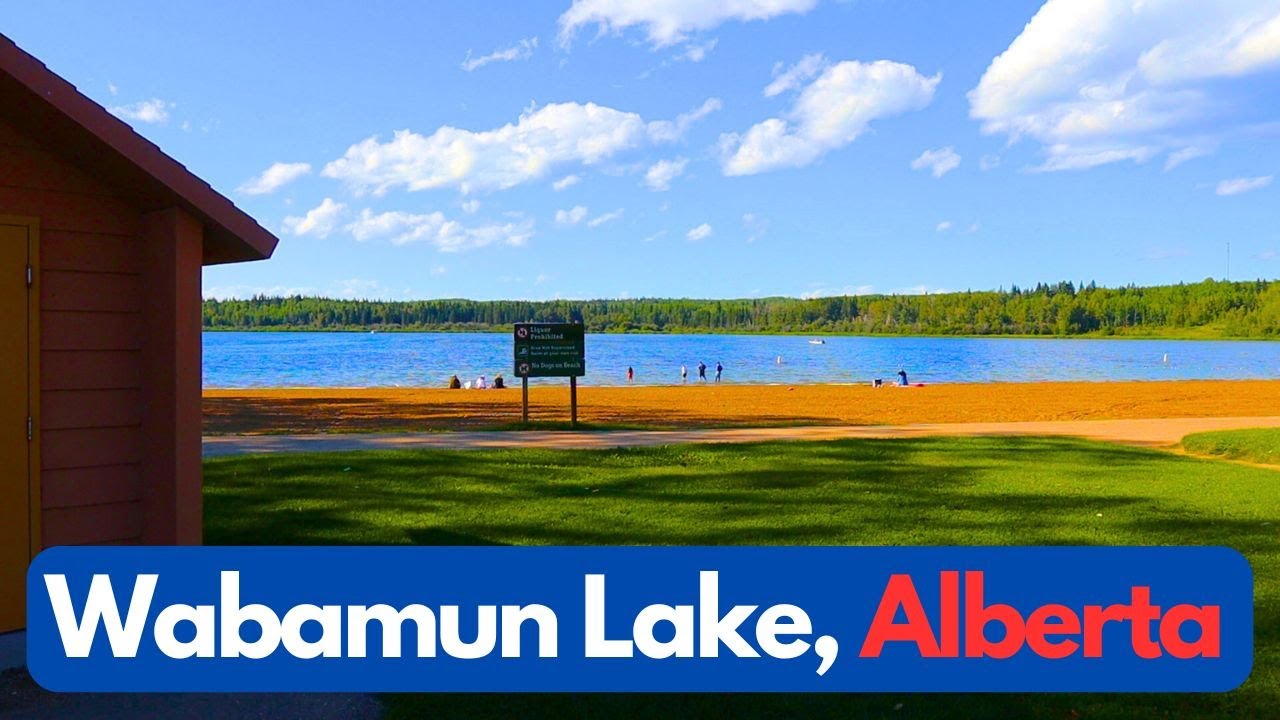 Overview of Wabamun Lake, Alberta