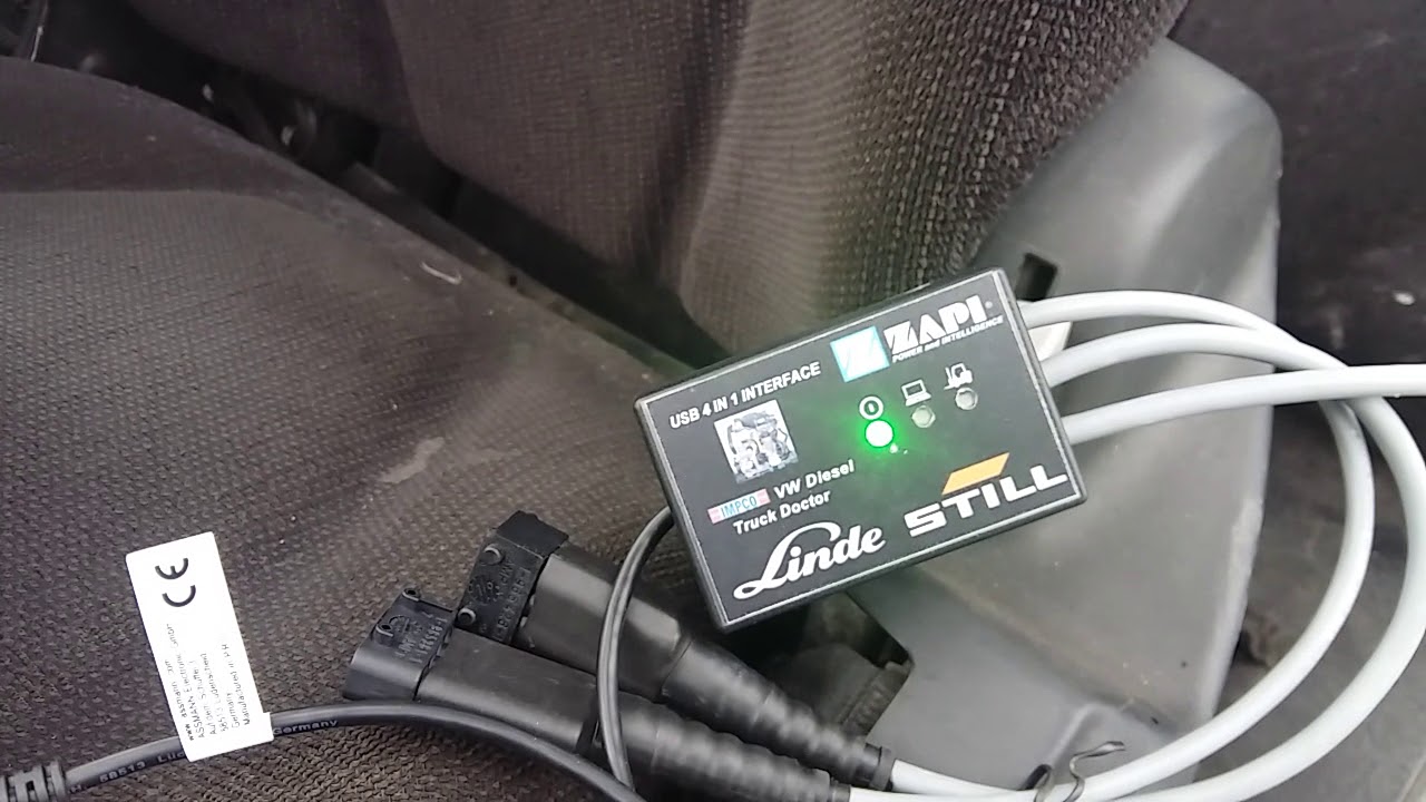 VW CR test Linde Interface Tool
