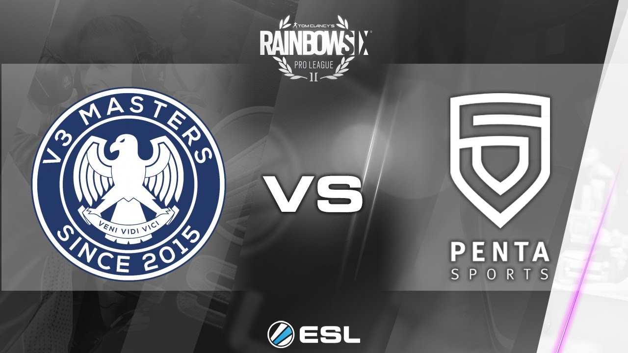 Rainbow Six Pro League 2017 - Season 1 Finals - PC - V3 Masters vs PENTA Sports - day 2