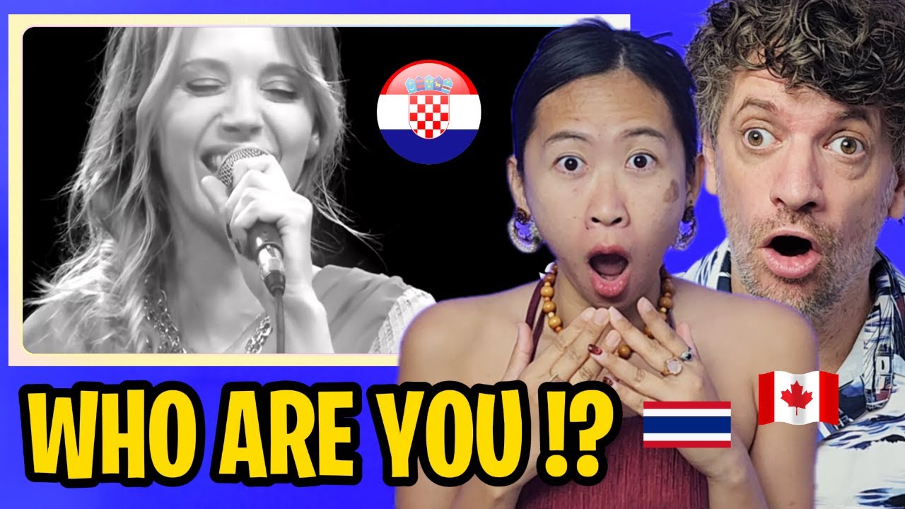 Our First Reaction to Jelena Rozga - Kako sam te voljela | Reaction to Croatian Music