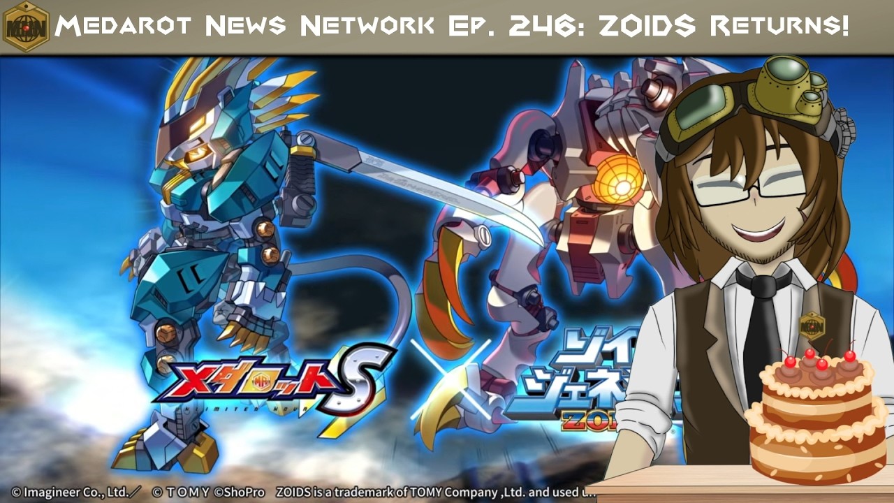 ZOIDS Returns, Pt.3! | Medarot News Network Ep.246
