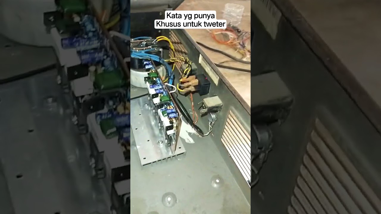 Baru rakit dari yg bekas, kit power sx200 bell 2 x 150 watt