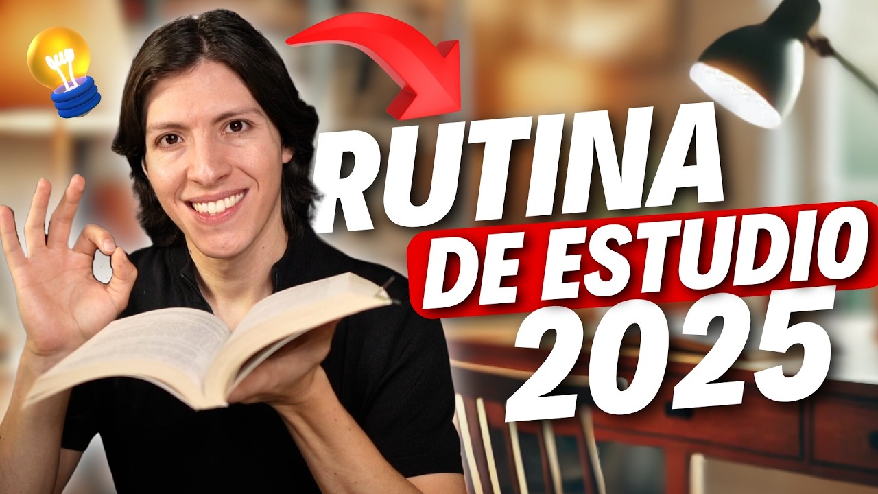 😁 Cómo Crear tu Rutina de Estudio en el 2025 (En 5 Pasos Fáciles)
