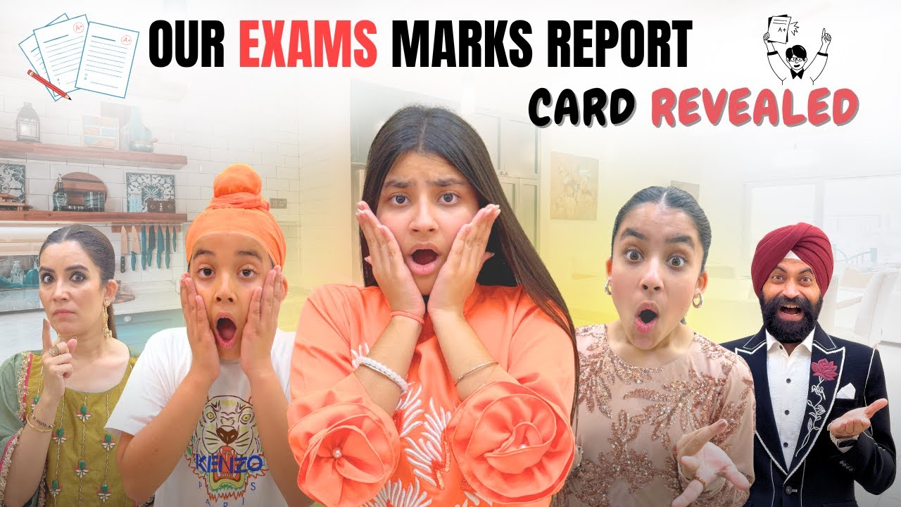 Result Aa Gaya - Report Card Marks Revealed | RS 1313 VLOGS | Ramneek Singh 1313