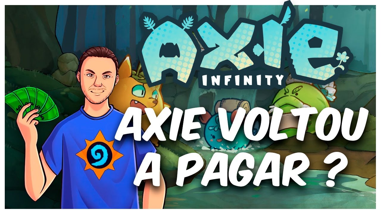 O Axie Infinity Voltou e está pagando!!!