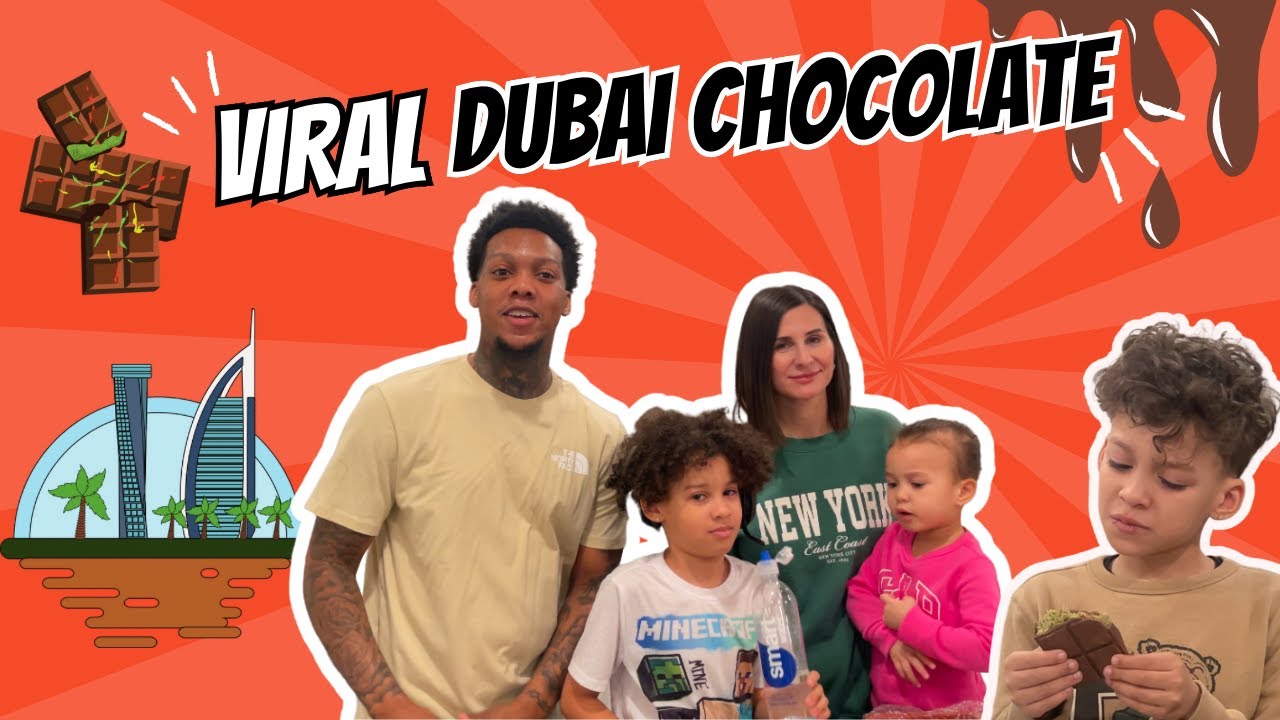 TIK TOK VIRAL Dubai Chocolate !! 🇦🇪🍫 | The E&J Family