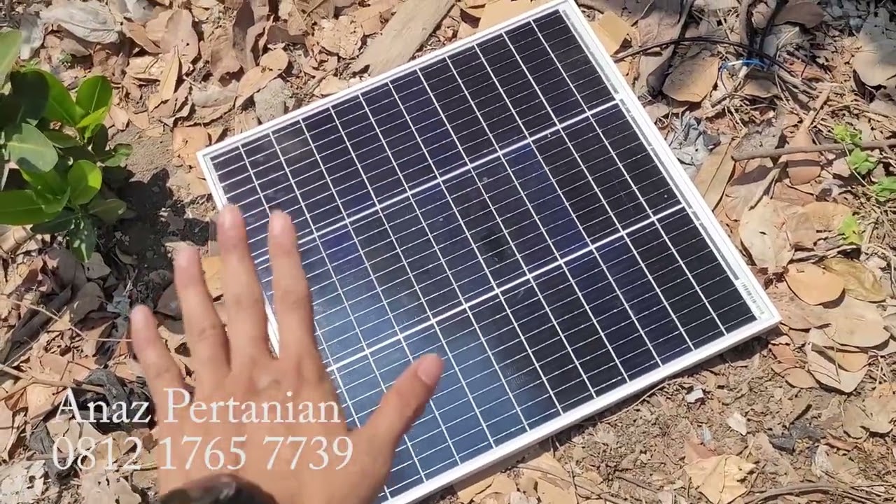 Pompa Air Tenaga Listrik Cahaya Matahari