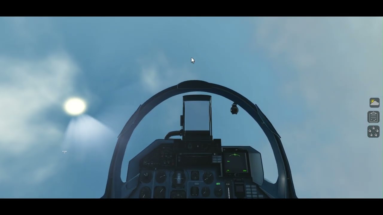 First time flying a Flanker. The su-27