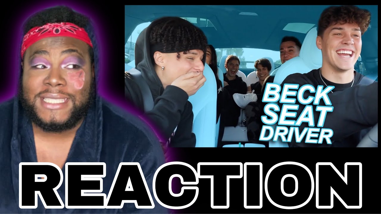 BeckSeat Driver ft. Charli, Dixie, James, Larray, & Chase REACTION
