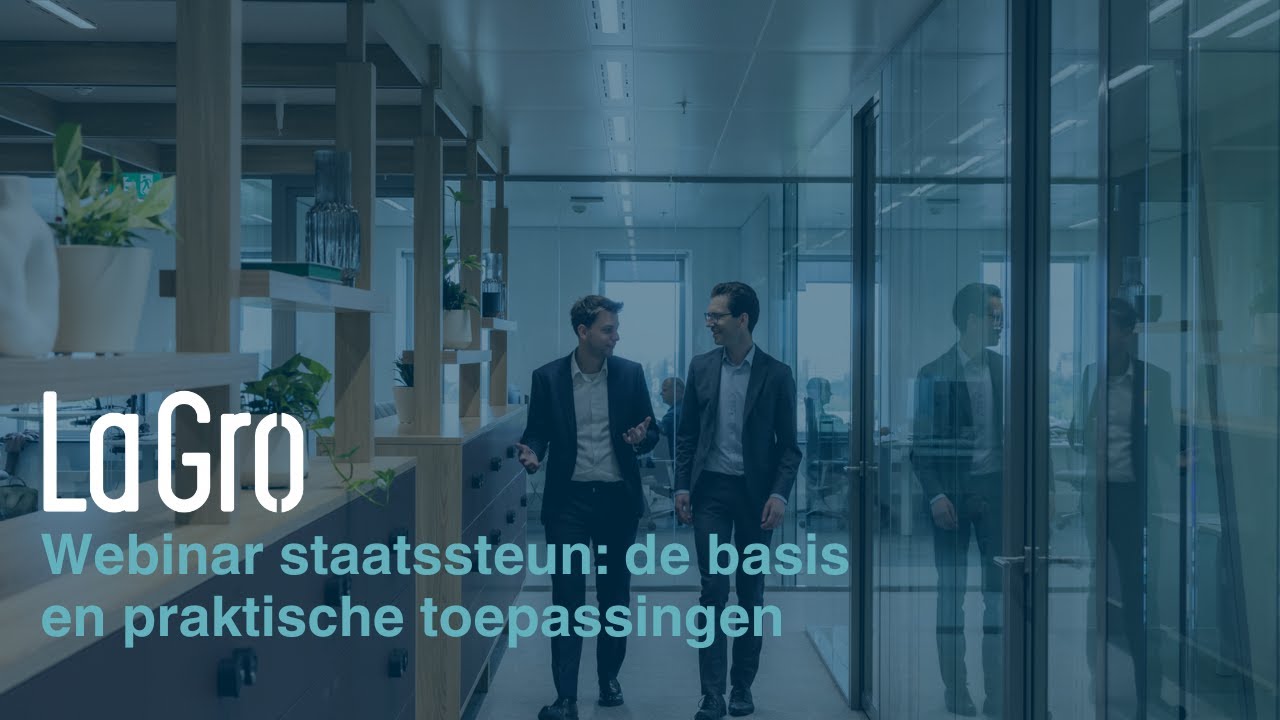 Webinar staatssteun: de basis en praktische toepassingen