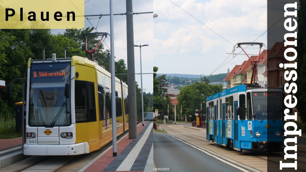 [Impressionen] Straßenbahn Plauen | ÖPNV Videos Germany — Produktion (2023)