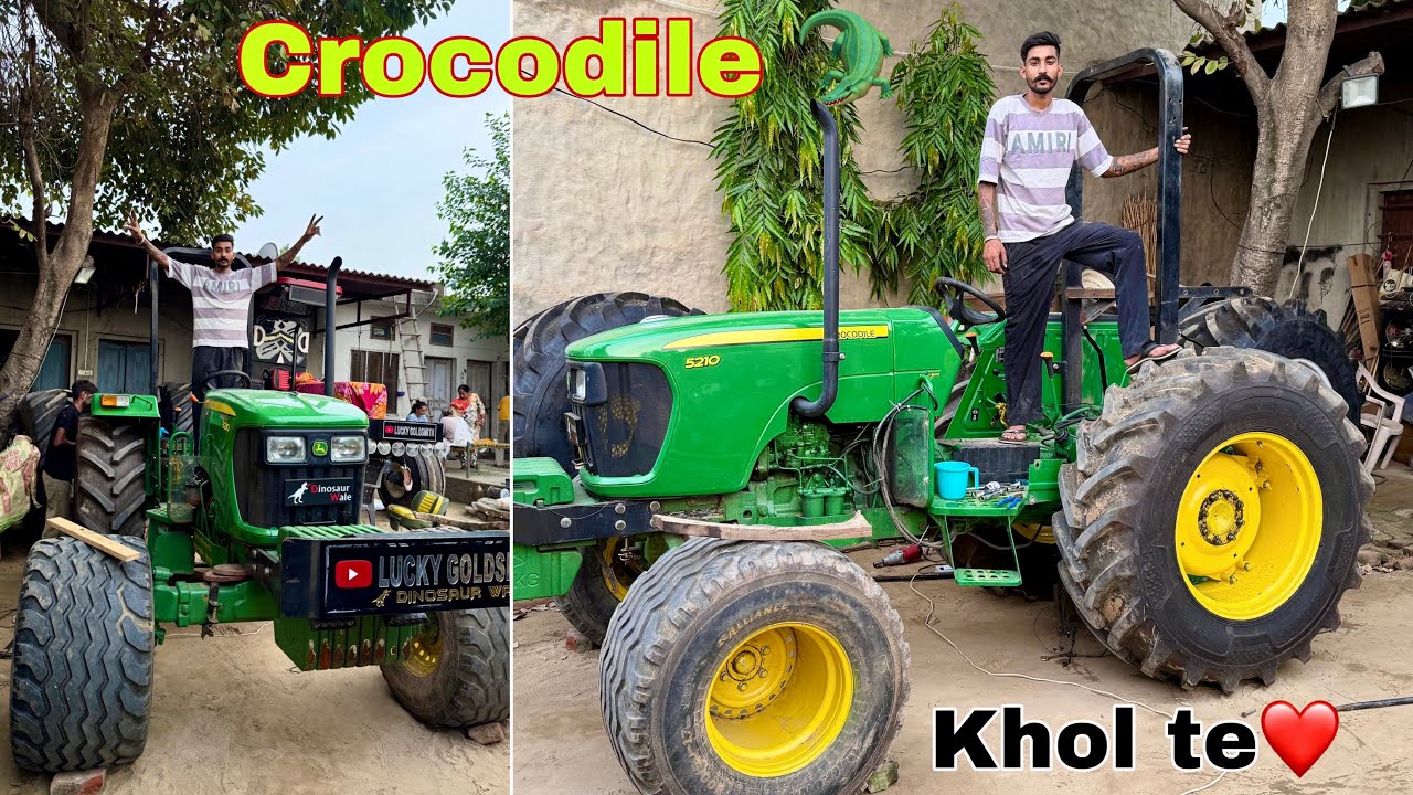 La ie Crocodile Ghar 🐊🔥| U Pipe Te Mudgard Khol Ta Crocodile Da🐊| Lucky Goldsmith