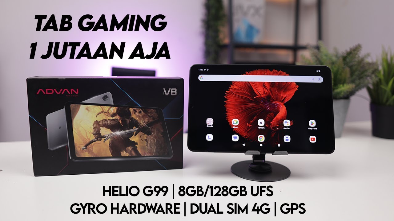 GAK ADA LAWAN! Cuma 1 Jutaan dapat Tablet Ngebut - PERFORMANYA DILUAR DUGAAN | Unboxing Advan Tab V8